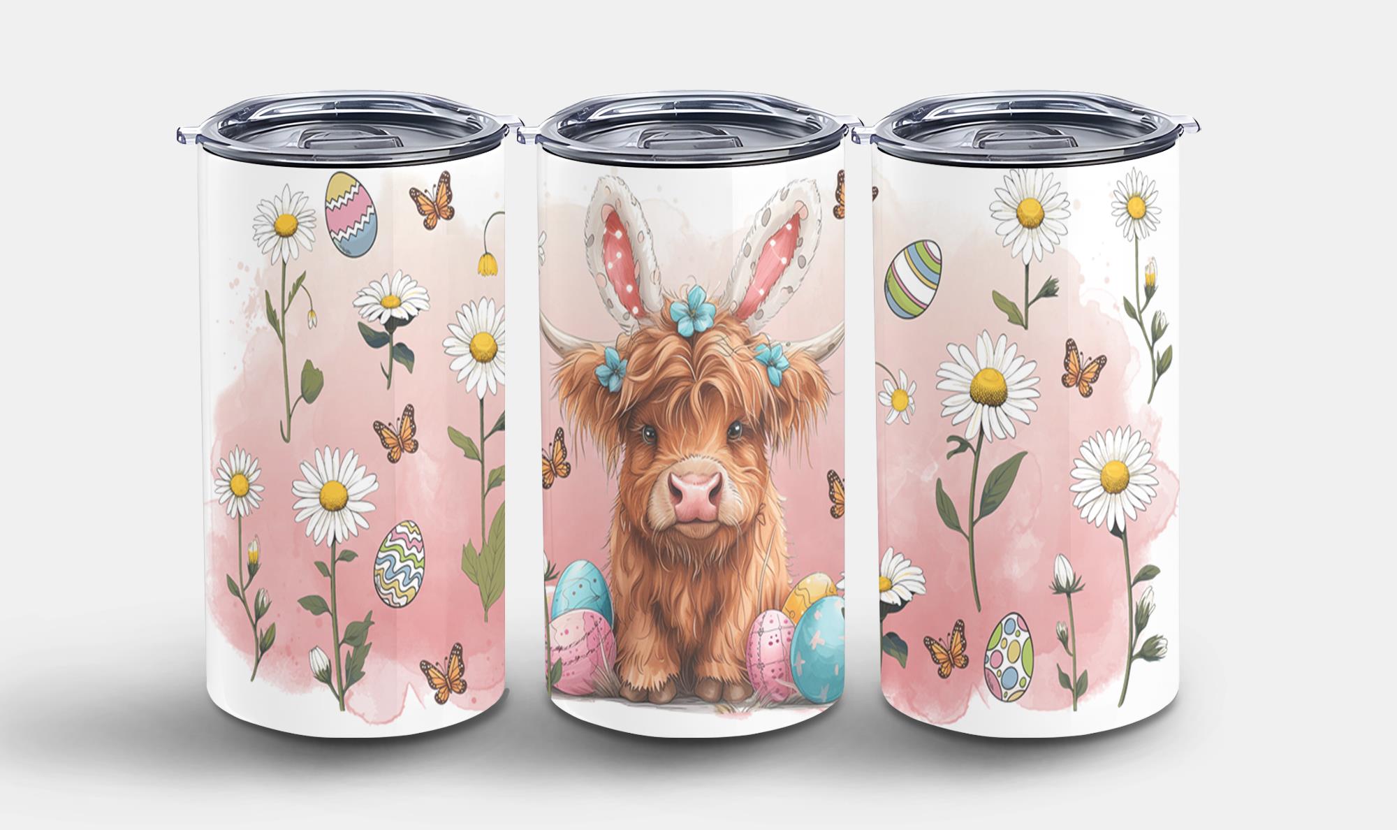 Highland Cow Easter-10404